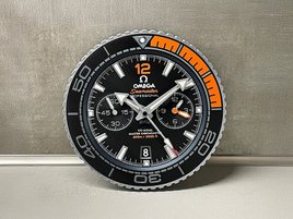 Omega Seamaster Planet Ocean Wanduhr – Maritimer Luxus für deine Wand! – Geschenk für Männer | 3D-Druck