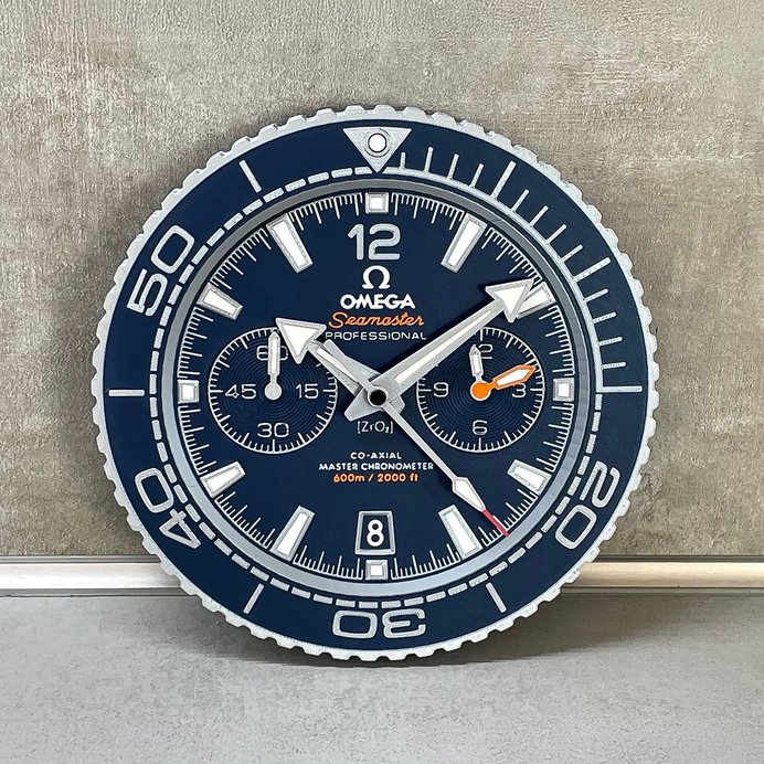 Omega Seamaster Planet Ocean Seinäkello – Merellistä Ylellisyyttä Seinällesi! – Lahja Miehelle | 3D-tulostus 2