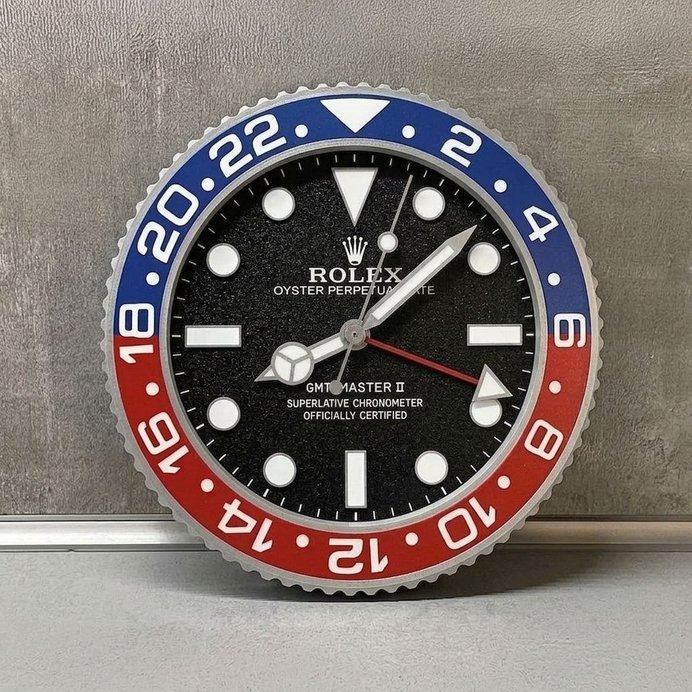 Rolex GMT-Master II Veggur – 24h Design i Rød-Blå, Rød, Blå eller Grønn | Gave til Menn | 3D-print 1