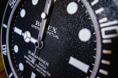 Rolex Submariner Wanduhr – Taucheruhr Look in Schwarz, Blau oder Grün | Geschenk für Männer | 3D Druck 2