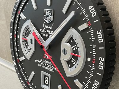TAG Heuer Grand Carrera Calibre 17 RS 2 Wanduhr – Geschenk für Männer | 3D Druck 4