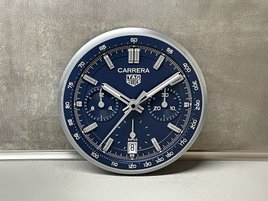 TAG Heuer Carrera Heuer 02 Wanduhr – Racing-Ästhetik trifft moderne Eleganz! – Geschenk für Männer | 3D Druck