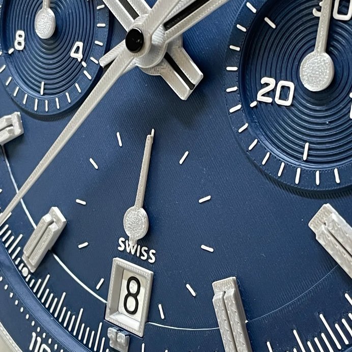 TAG Heuer Carrera Heuer 02 Wandklok – Racing-esthetiek ontmoet moderne elegantie! – Cadeau voor Mannen | 3D-print 3