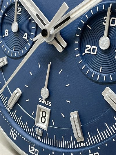 TAG Heuer Carrera Heuer 02 Wanduhr – Racing-Ästhetik trifft moderne Eleganz! – Geschenk für Männer | 3D Druck 3